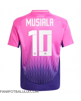 Germania Jamal Musiala #10 Tricou Fotbal Replică European 2024 Barbati Deplasare